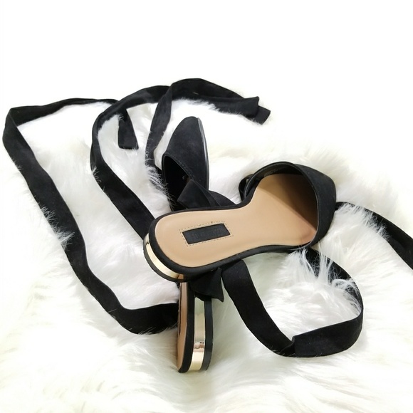 Forever 21 Laceup Flats - Picture 4 of 6